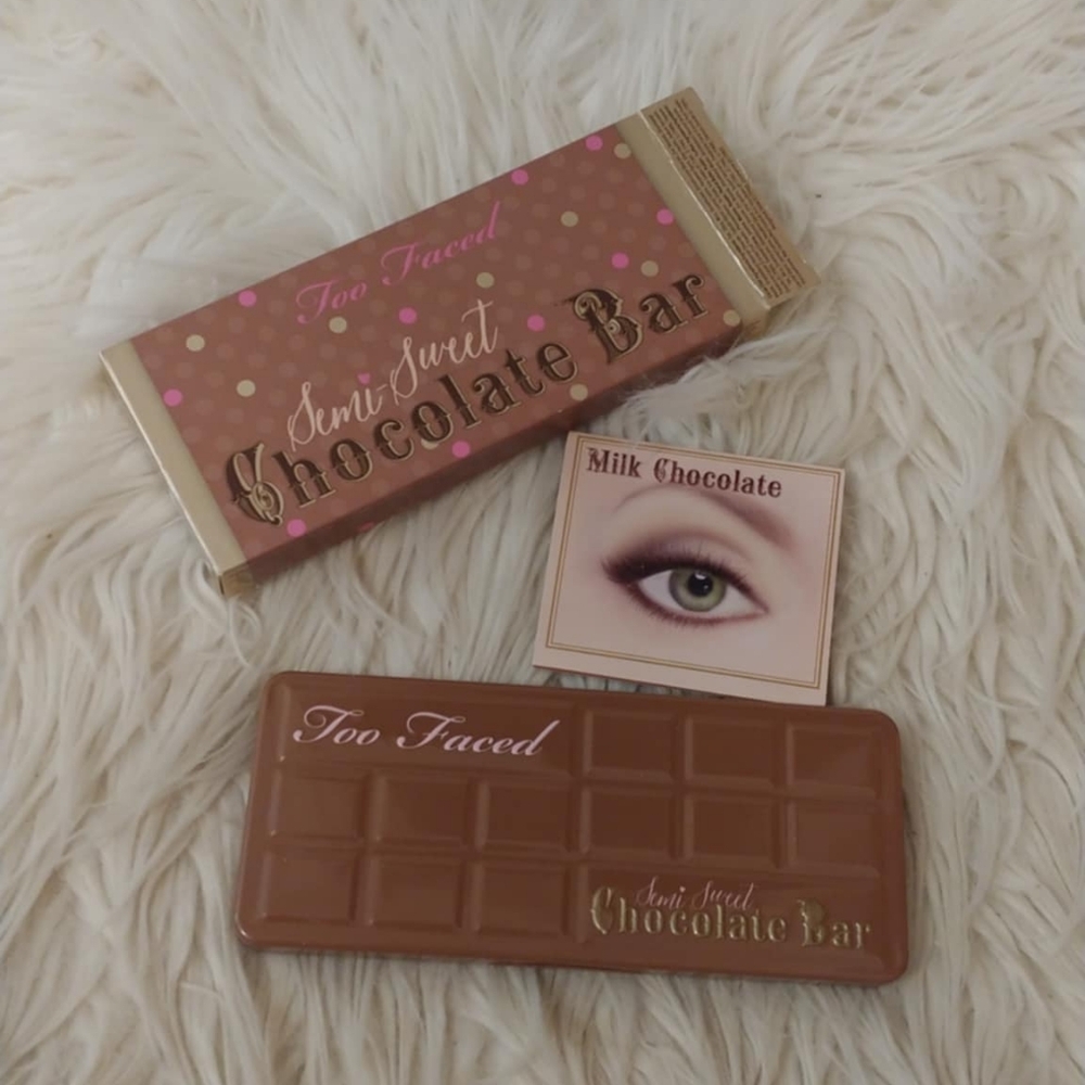 🍫FIRM! NWT TOO FACED SEMI SWEET CHOCOLATE BAR EYESHADOW PALETTE